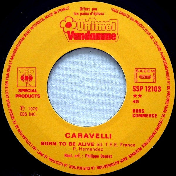 Caravelli – Honesty / Born To Be Alive [Vinyle 45Tours] - flash vidéo