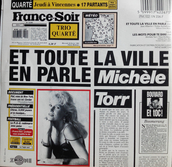 Michèle Torr – Et Toute La Ville En Parle [Vinyle 45 Tours] - flash vidéo