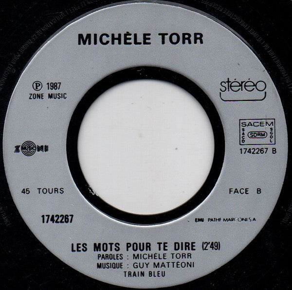 Michèle Torr – Et Toute La Ville En Parle [Vinyle 45 Tours]