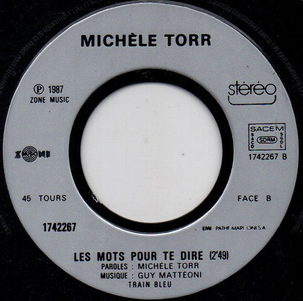 Michèle Torr – Et Toute La Ville En Parle [Vinyle 45 Tours] - flash vidéo