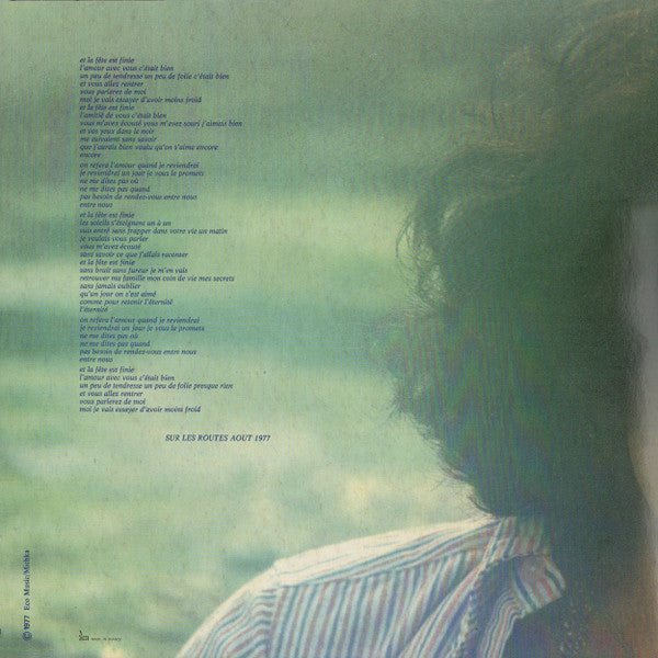 Nicolas Peyrac –Et La Fête Est Fini... [Vinyle 33Tours] - flash vidéo