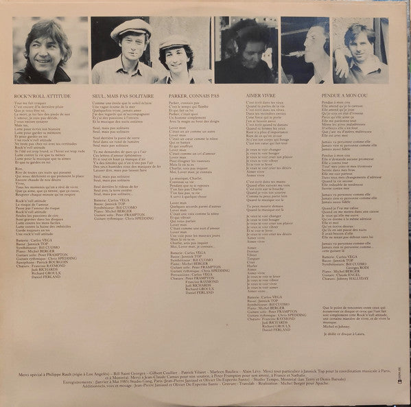 Johnny Hallyday – Rock'N'Roll Attitude [Vinyle 33Tours] - flash vidéo