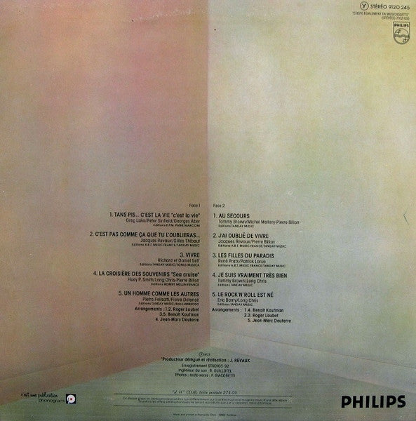 Johnny Hallyday – C'est La Vie [Vinyle 33Tours] - flash vidéo