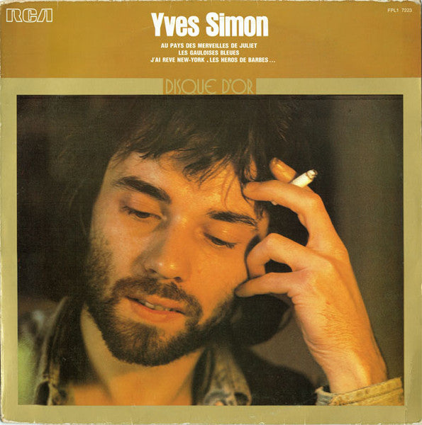 Yves Simon – Disque D'Or [Vinyle 33Tours] - flash vidéo