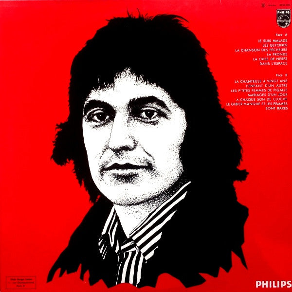 Serge Lama –Je Suis Malade [Vinyle 33Tours] - flash vidéo