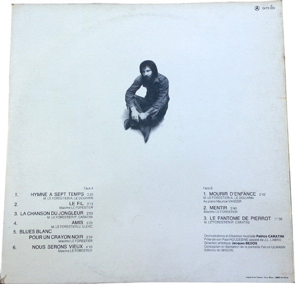 Maxime Le Forestier – Maxime Le Forestier [Vinyle 33Tours] - flash vidéo