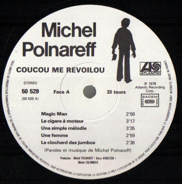 Michel Polnareff – Coucou Me Revoilou [Vinyle 33Tours] - flash vidéo
