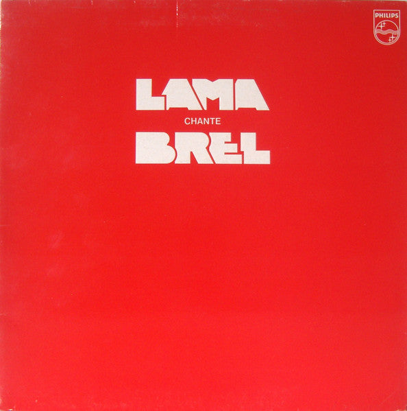 Serge Lama –Lama Chante Brel [Vinyle 33Tours] - flash vidéo