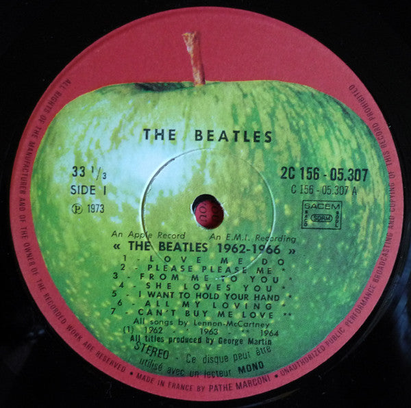 The Beatles – 1962-1966 [Vinyle 33Tours] - flash vidéo