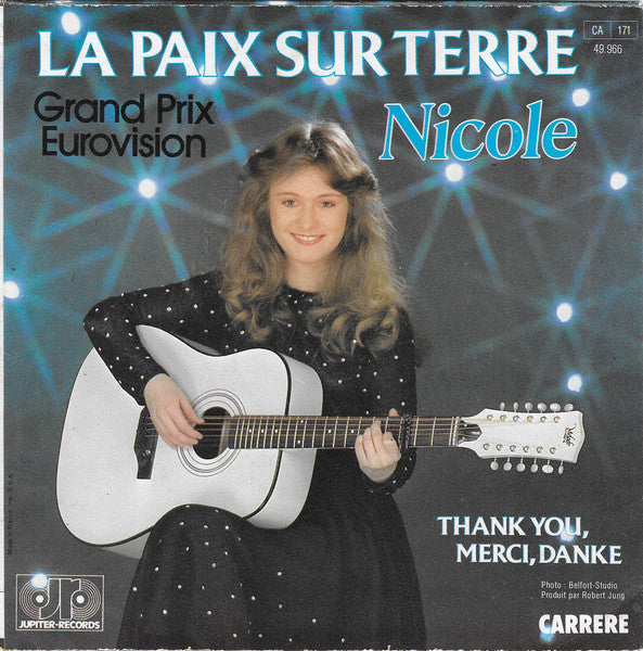 Nicole – La Paix Sur Terre [Vinyle 45Tours] - flash vidéo