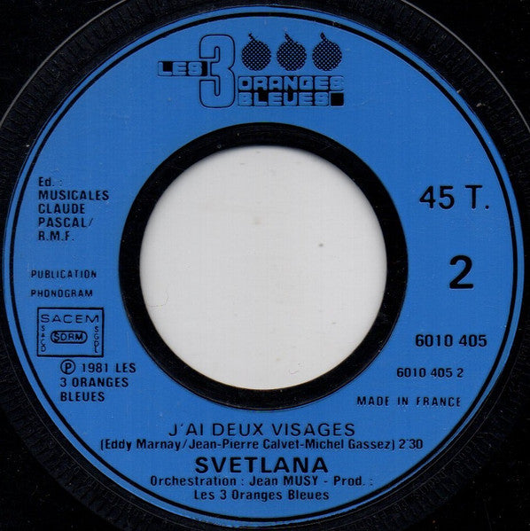 Svetlana – Quand Ta Lettre Est Arrivée [Vinyle 45Tours] - flash vidéo