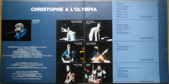 Christophe – Olympia [Vinyle 33Tours] - flash vidéo