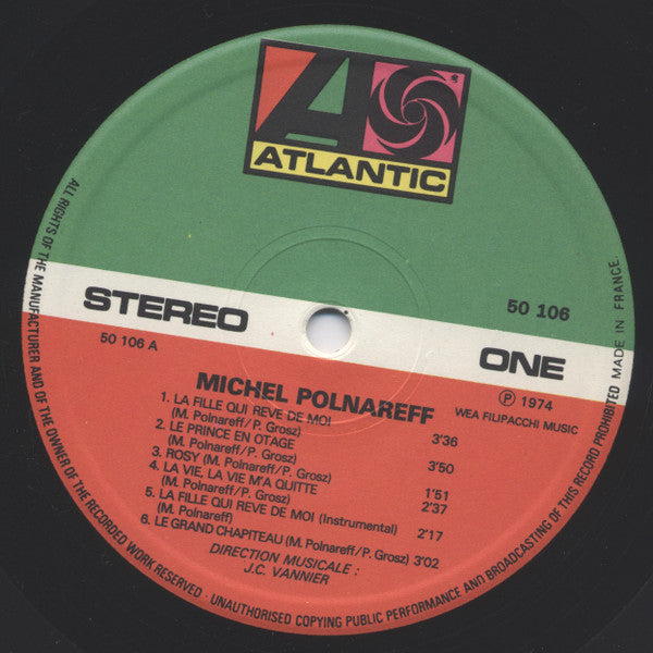 Michel Polnareff – Michel Polnareff [Vinyle 33Tours] - flash vidéo