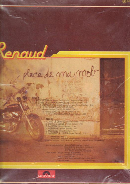 Renaud –Laisse Béton (Place De Ma Mob) [Vinyle 33Tours]