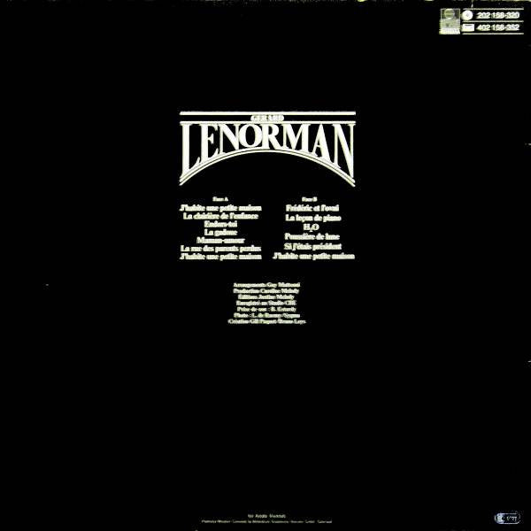 Gérard Lenorman –La Clairière De L'Enfance [Vinyle 33Tours] - flash vidéo