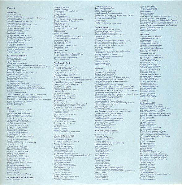 Gérard Lenorman –Nostalgies [Vinyle 33Tours] - flash vidéo