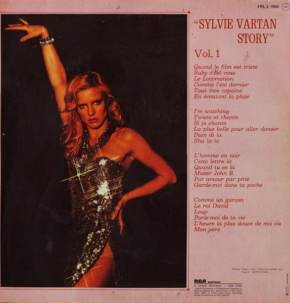 Sylvie Vartan –Histoire de Sylvie Vartan - Vol. 1 [Vinyle 33Tours] - flash vidéo