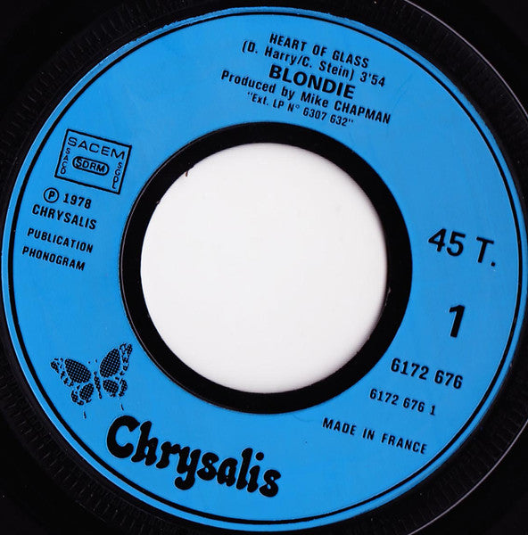 Blondie – Heart Of Glass [Vinyle 45Tours] - flash vidéo