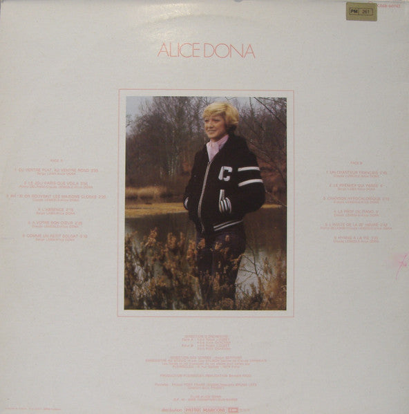 Alice Dona –Du Ventre Plat, Au Ventre Rond. [Vinyle 33Tours] - flash vidéo