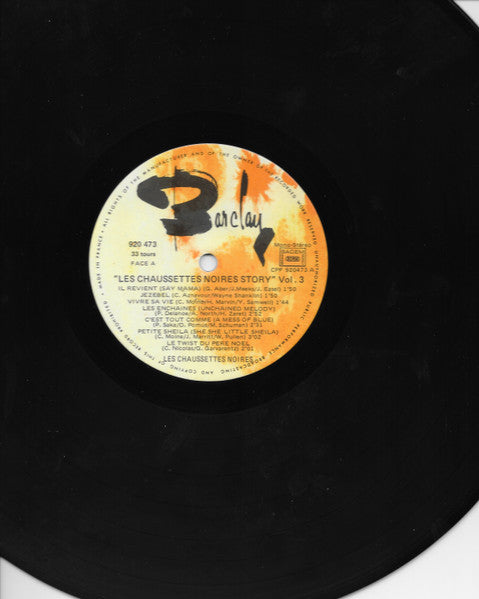 Les Chaussettes Noires –L'histoire des Chaussettes Noires (Vol. 3 - Vol. 4) [Vinyle 33Tours] - flash vidéo