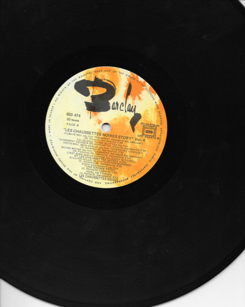 Les Chaussettes Noires –L'histoire des Chaussettes Noires (Vol. 3 - Vol. 4) [Vinyle 33Tours] - flash vidéo