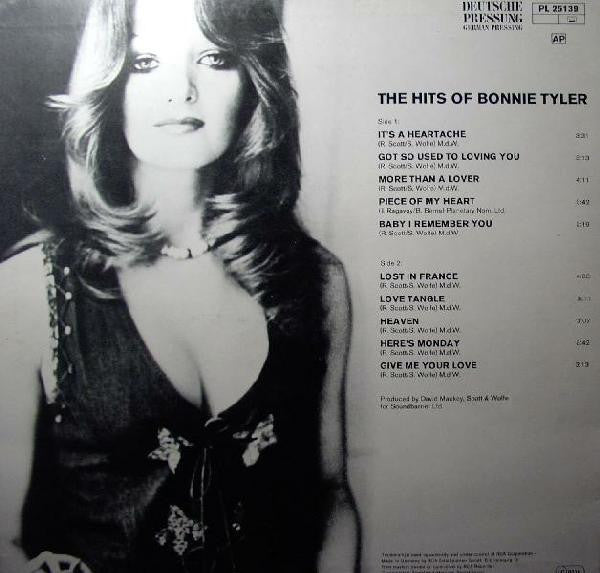 Bonnie Tyler – The Hits Of Bonnie Tyler [Vinyle 33Tours]