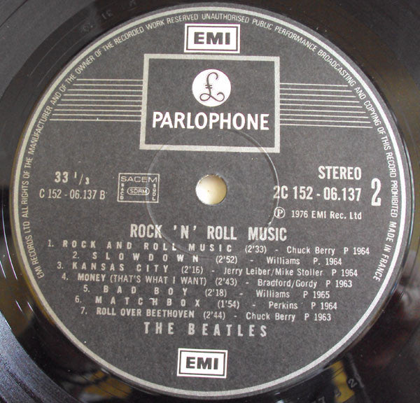 The Beatles – Rock 'N' Roll Music [Vinyle 33Tours] - flash vidéo