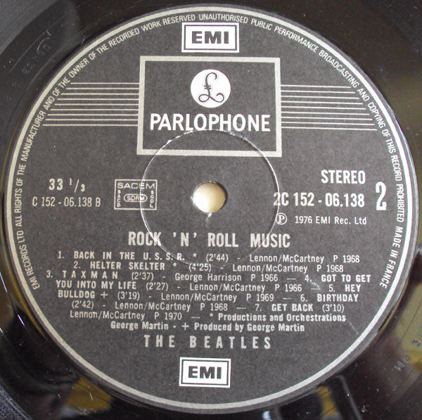 The Beatles – Rock 'N' Roll Music [Vinyle 33Tours] - flash vidéo