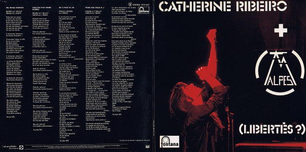 Catherine Ribeiro + Alpes –(Libertés ?) [Vinyle 33Tours] - flash vidéo