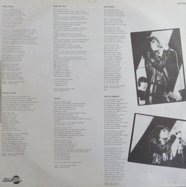 Mimi Lorca – Fille De La Ville [Vinyle 33Tours] - flash vidéo