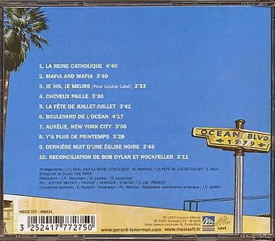 Gérard Lenorman – Boulevard De L'Océan [Vinyle 33Tours] - flash vidéo