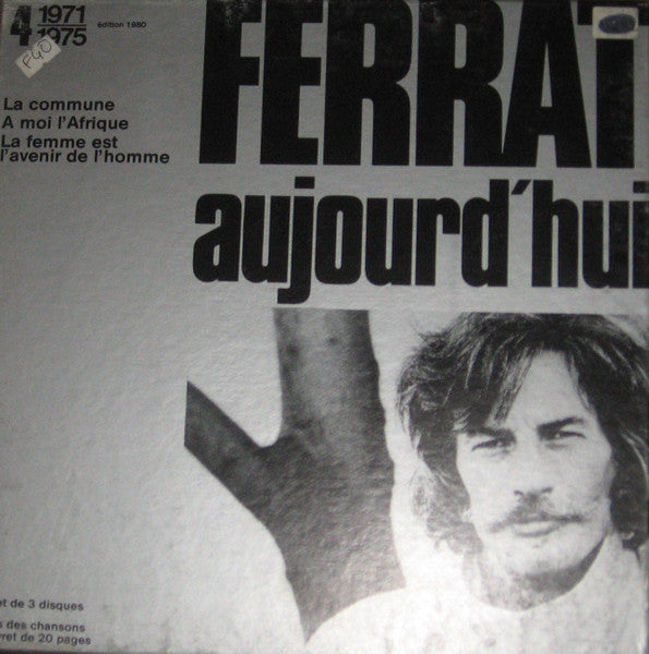 Ferrat – Ferrat Aujourd'hui - 4 - 1971-1975 (Edition 1980) [Vinyle 33Tours] - flash vidéo