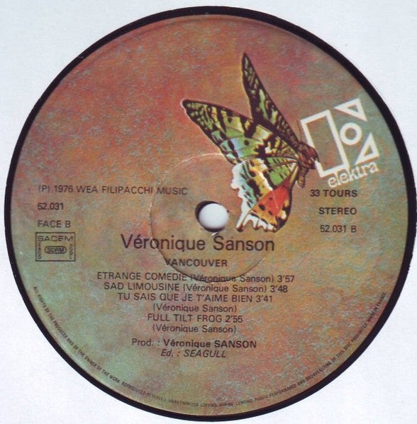 Véronique Sanson –Vancouver [Vinyle 33Tours] - flash vidéo