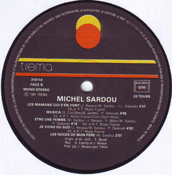 Michel Sardou – Les Lacs Du Connemara [Vinyle 33Tours] - flash vidéo