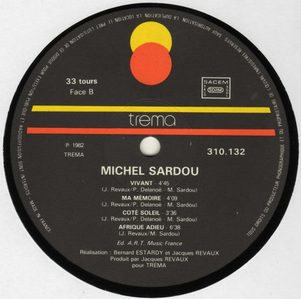 Michel Sardou – Il Était Là [Vinyle 33Tours] - flash vidéo