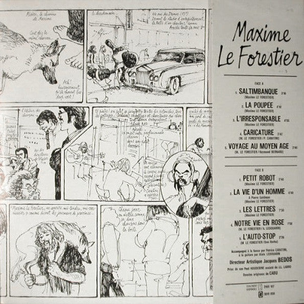 Maxime Le Forestier –Maxime Le Forestier [Vinyle 33Tours] - flash vidéo