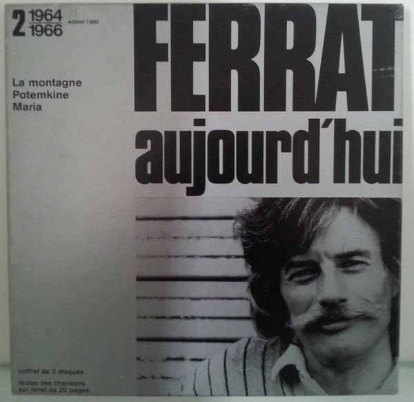 Jean Ferrat – Ferrat Aujourd'hui / Coffret N°2 1964-1966 édition 1980 [Vinyle 33Tours]