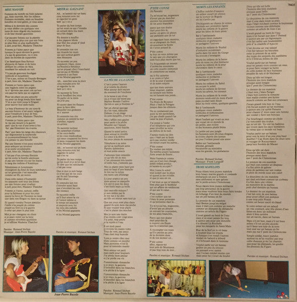 Renaud – Mistral Gagnant [Vinyle 33Tours] - flash vidéo