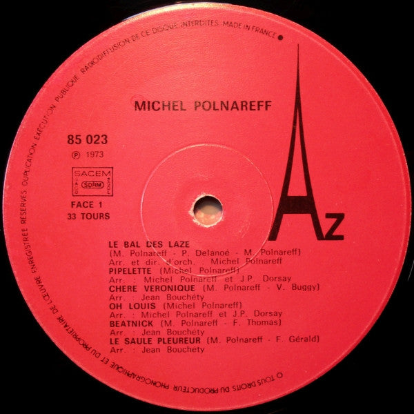 Michel Polnareff –Michel Polnareff [Vinyle 33Tours]