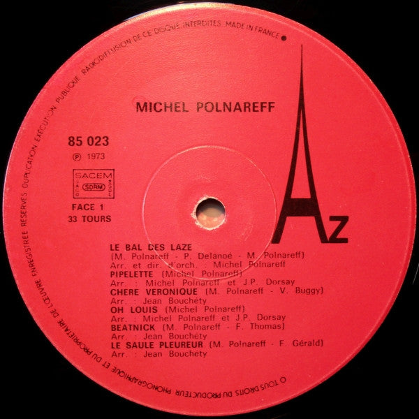 Michel Polnareff –Michel Polnareff [Vinyle 33Tours] - flash vidéo