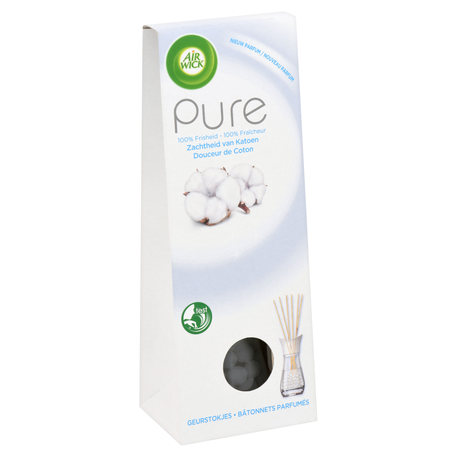 Airwick Pure Bâtonnets Douceur de Coton