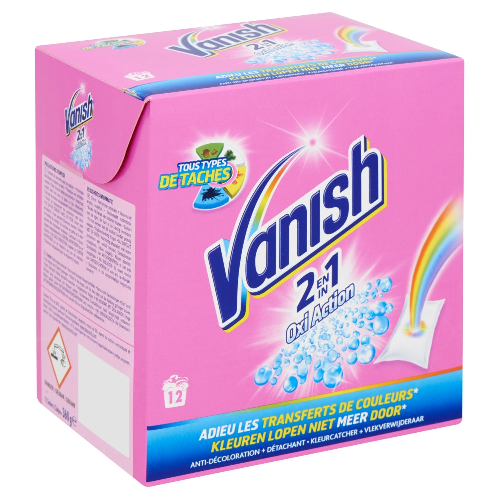 Vanish Oxi Action 2in1 12 Magnets - flash vidéo