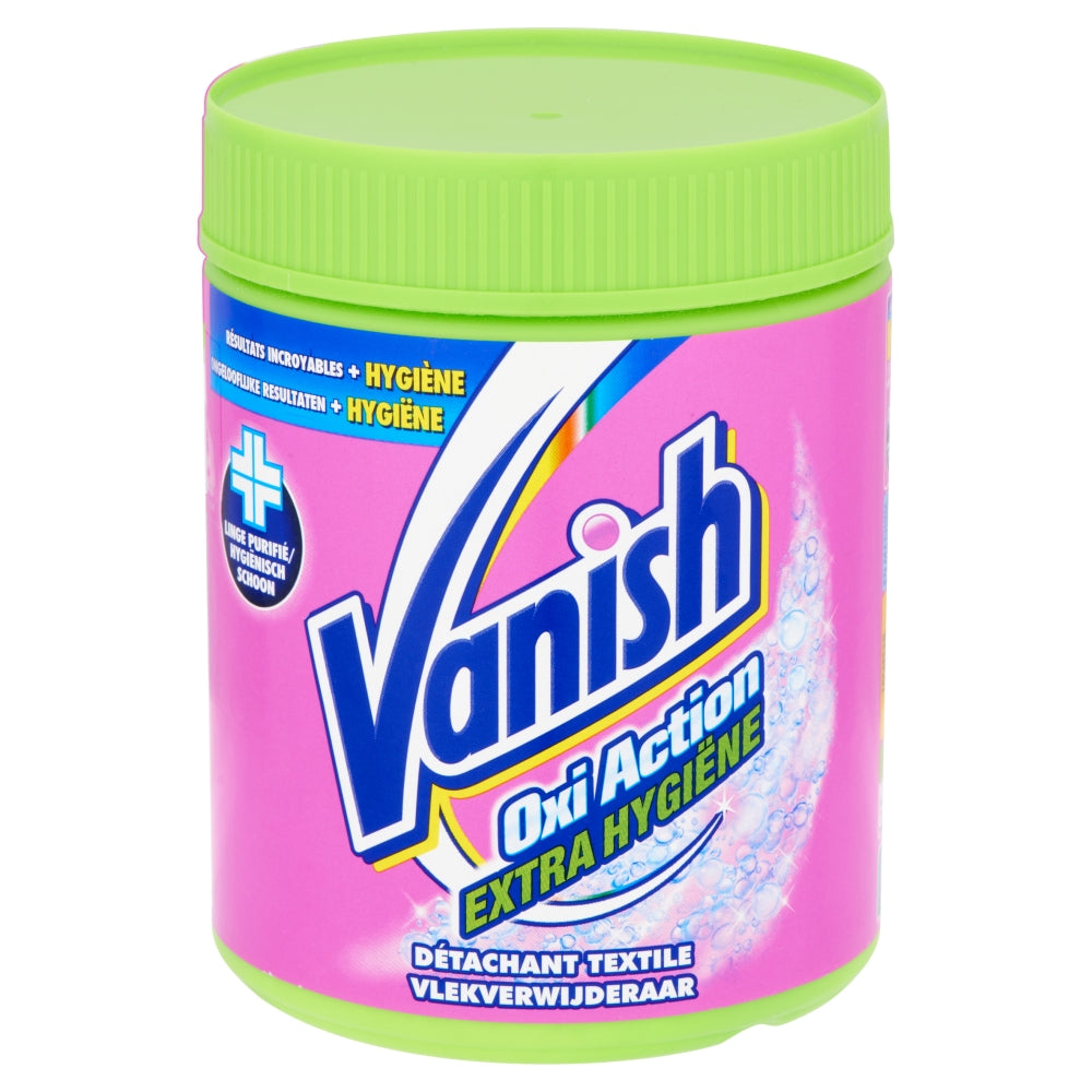 Vanish Oxi Action Extra Hygiene Powder Treat & Go 470 g - flash vidéo