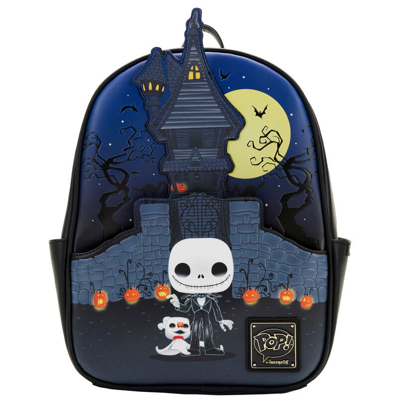 Loungefly: Pop! The Nightmare Before Christmas - Jack Skellington House Mini Backpack - CONFIDENTIAL ENG Merchandising - flash vidéo
