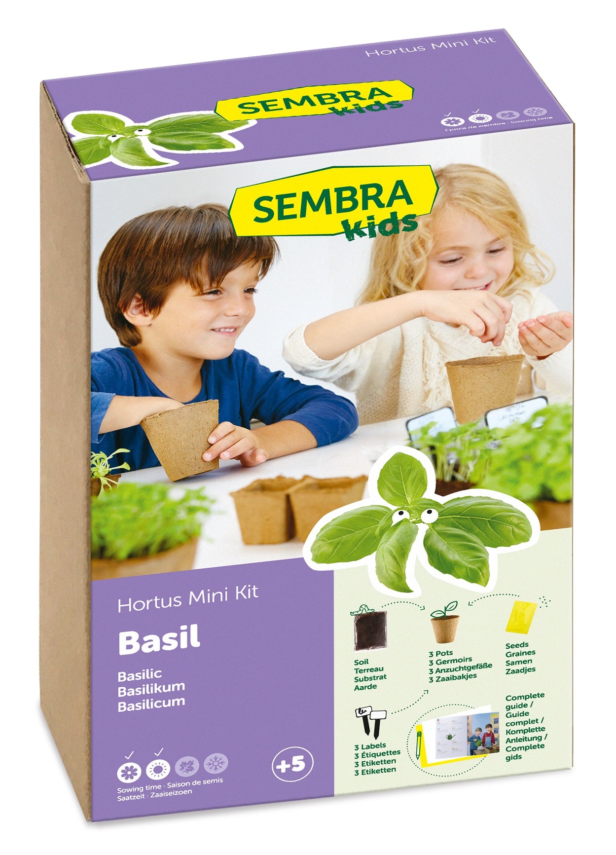 Sembra Kids - Mini Kit Basilic - flash vidéo