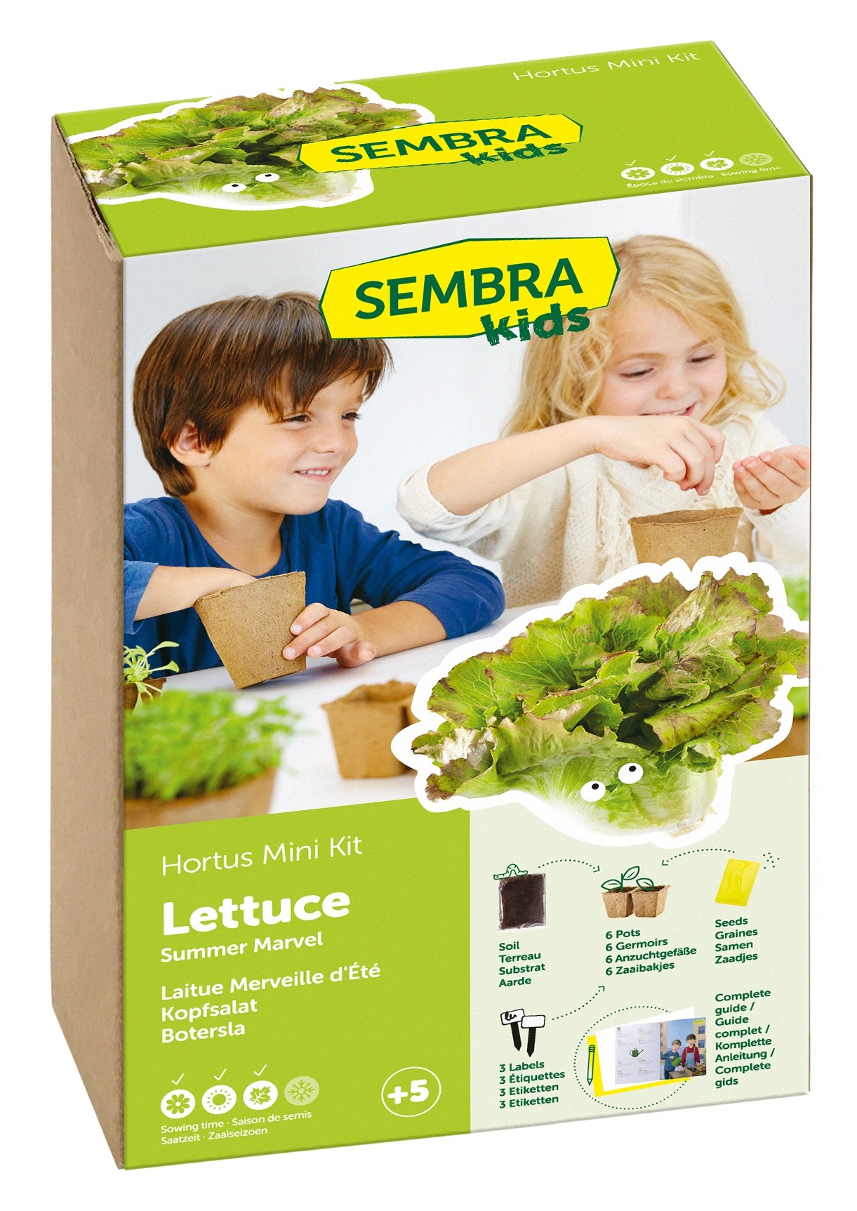 Sembra Kids - Mini Kit Laitues d'été - flash vidéo