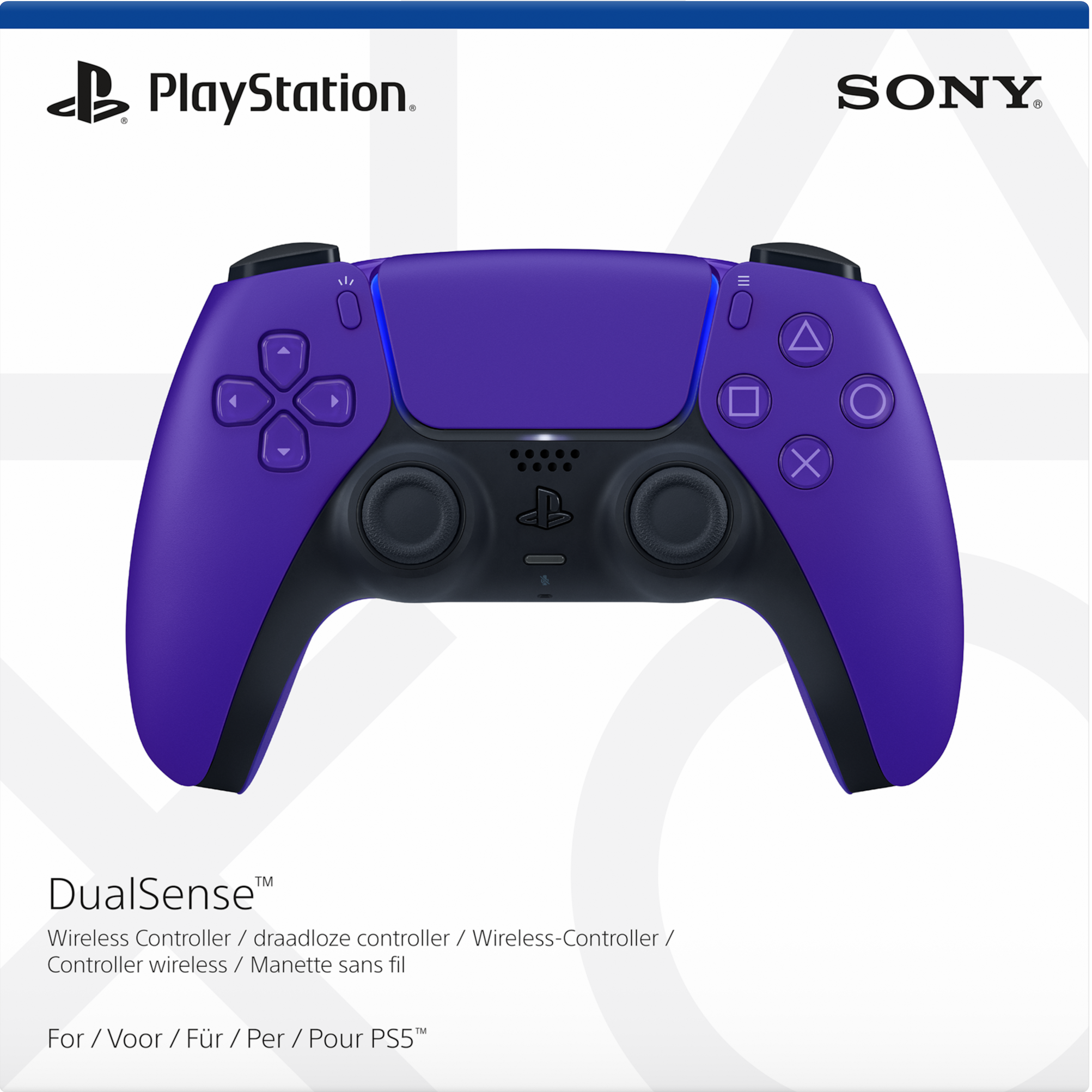 PS5 DualSense Wireless Controller Galactic Purple - flash vidéo