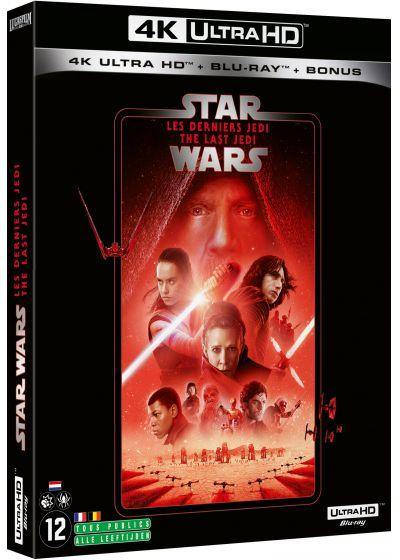 Star Wars VIIl : Les Derniers Jedi [Combo Blu-Ray, Blu-Ray 4K] - flash vidéo