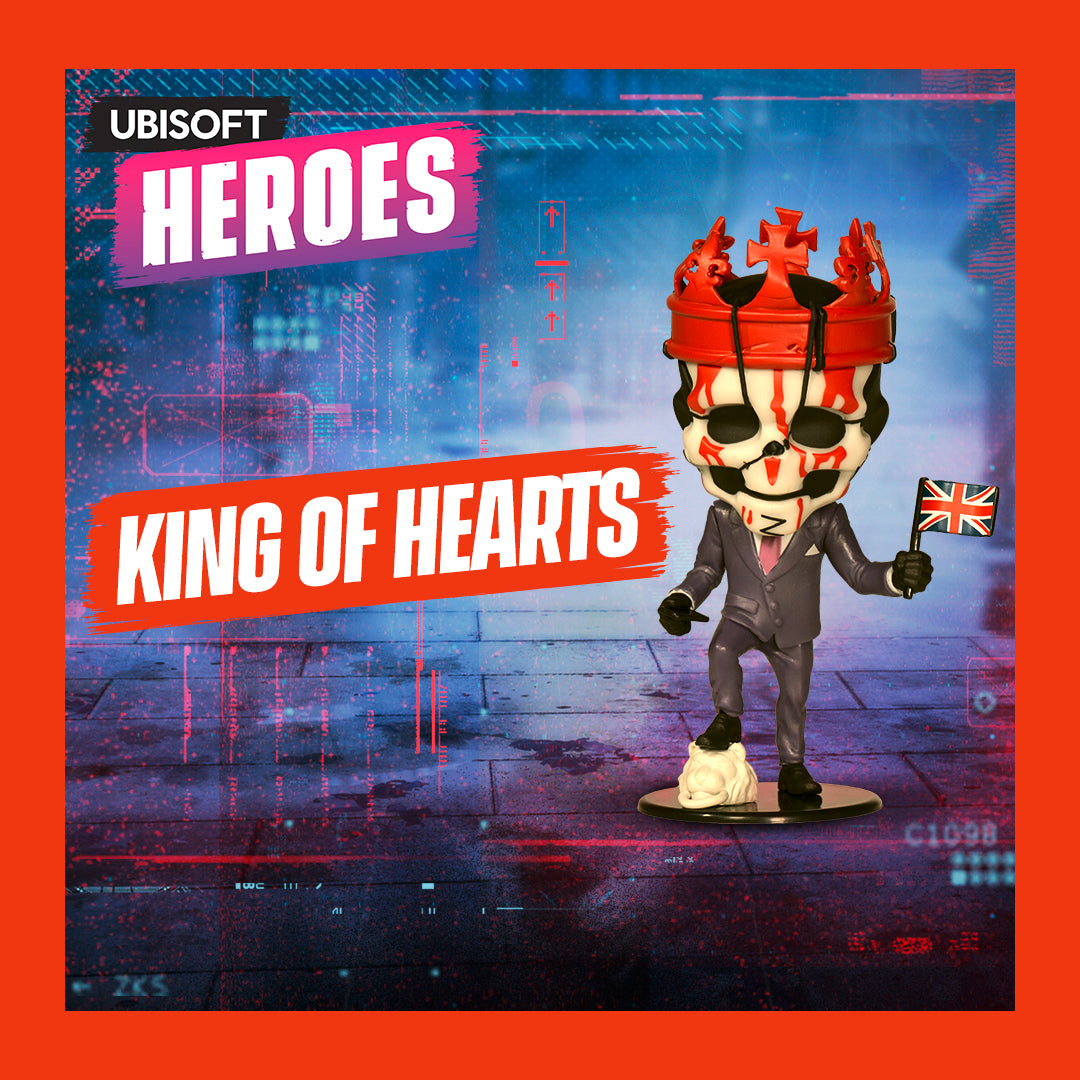 Ubisoft Heroes Series 2 - Watch Dogs: Legion King of Hearts Chibi Figure