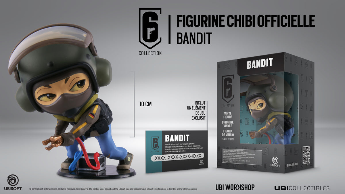 Ubicollectibles Six Collection Bandit Chibi Figure